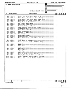Fresh Food Compartment Page 3 Diagram and Parts List for 21994-OA  Admiral Refrigerator
