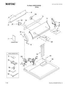 Part Location Diagram of W10167647 Whirlpool WIRING DIAGRAM