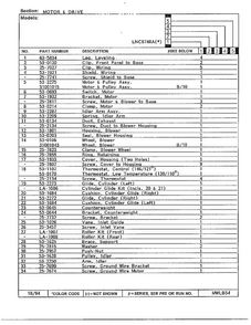 Motor And Drive Page 2 Diagram and Parts List for 8748A  Norge Dryer