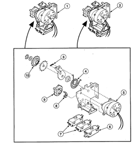 Accumulator Diagram and Parts List for SSE307LF1500  Speed Queen Dryer