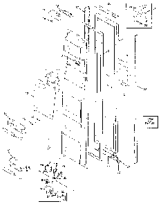 Freezer Door Diagram and Parts List for JRSD246B MBQ82A Jenn-Air Refrigerator