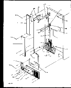 Section 9 Diagram and Parts List for TS18R2G-P1158311WG  Amana Refrigerator