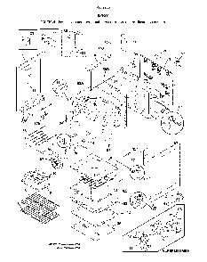 Body Diagram and Parts List for 79092632810  Kenmore Range