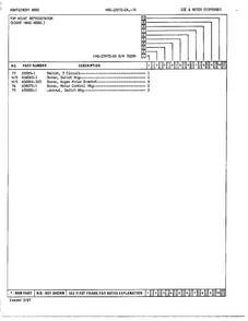 Ice And Water Dispenser Page 4 Diagram and Parts List for 23972A  Admiral Refrigerator
