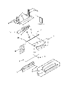 Door Panel Parts Diagram and Parts List for 66514762N510  Kenmore Dishwasher