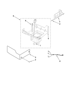 Pump Parts Diagram and Parts List for JIM158XBCX3  Jenn-Air Ice Maker
