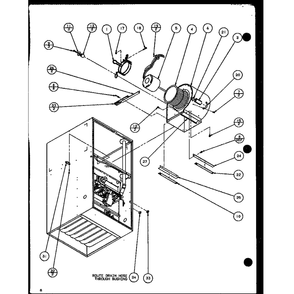 Diagram 1 Diagram and Parts List for CCU20 P1101902C Amana Furnace