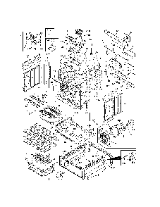 Body Diagram and Parts List for 79042559310  Kenmore Range
