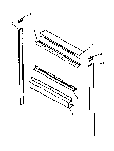 Trim Diagram and Parts List for CACO27SEW1 P41132338N Amana Range