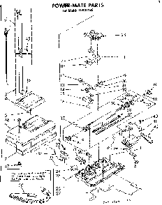 Powermate Parts Diagram and Parts List for 11621182  Kenmore Filters & Accessories
