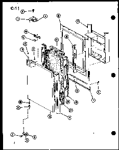 Part Location Diagram of A1043103 Whirlpool OWNERS MANUAL (AM ICE 'N WATER