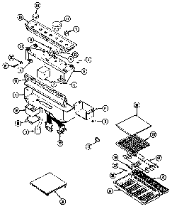 Part Location Diagram of 706087 Whirlpool Harness, control (sin