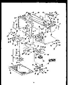 Hardware Diagram and Parts List for MPP228-10-0L  Caloric Microwave