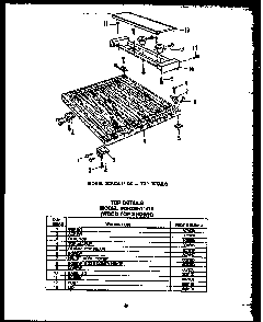 Section 12 Diagram and Parts List for DCR-225-1C-OK  Caloric Dishwasher