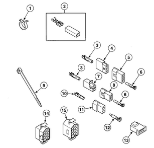 Terminals Diagram and Parts List for SDE107WF1724  Speed Queen Dryer