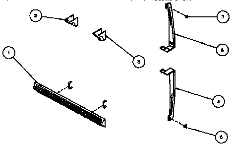 Bhkt Kit Diagram and Parts List for TXI21R-P1168006W  Amana Refrigerator
