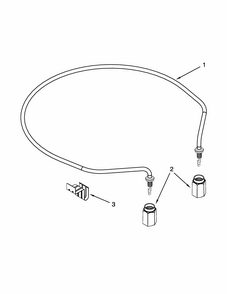 Heater Parts Diagram and Parts List for MDBH980AWW0  Maytag Dishwasher