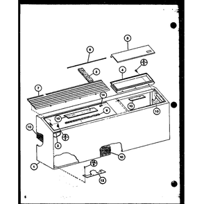 Diagram 7 Diagram and Parts List for PTRC32B1 P6924609R Amana Air Conditioner