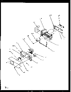 Ice Maker Diagram and Parts List for SZD25N2E-P1162431WE  Amana Refrigerator