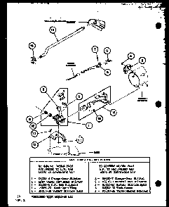 Gs Burner Conversion Kits Diagram and Parts List for TGA400 P77041-5W Amana Dryer