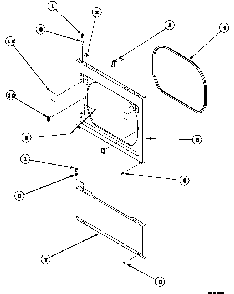 Section 12 Diagram and Parts List for LE8517W2B-PLE8517W2B  Amana Dryer