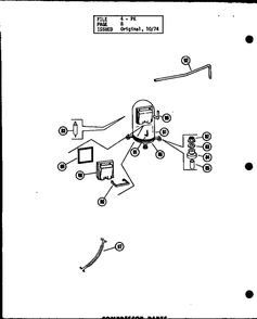 Part Location Diagram of D5446501 Whirlpool Tube-discharge