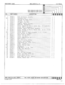Ice Maker Page 2 Diagram and Parts List for 24894A-OA  Admiral Refrigerator