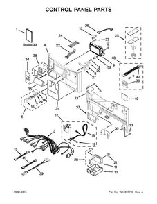 Part Location Diagram of W10242896 Whirlpool HARNS-WIRE