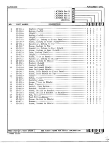 Backguard Page 2 Diagram and Parts List for 7640A REV D Norge Dryer