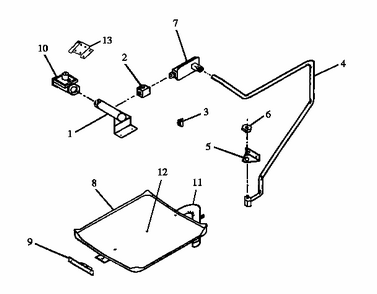 Gas Components (rws202) (rws202ud/p1132404n) (rws202ud/p1132439n) (rws202ud/p1132441n) (rws212uo/p1132405n) (rws214ud/p1132442nd) Diagram and Parts List for RWS214UD P1132442ND Caloric Wall Oven