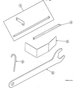 Tools Diagram and Parts List for SWFF71QN3050  Speed Queen Washer
