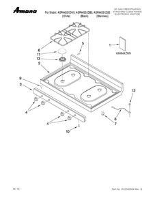 Part Location Diagram of W10297384 Whirlpool PANL-MNFLD