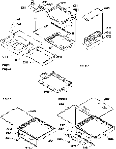 Deli, Shelves, Crisper Assemblies And Accessories Diagram and Parts List for SBDE522VW-P1320305WW  Amana Refrigerator
