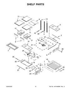 Part Location Diagram of W11759576 Whirlpool CNTRL-ELEC