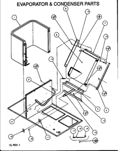 Part Location Diagram of B1443805 Whirlpool Restrictor