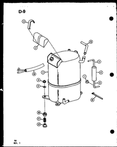 Section 17 Diagram and Parts List for 218-3K P67535-5R Amana Air Conditioner
