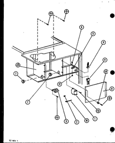 Part Location Diagram of D9672302 Whirlpool Harness, wiring