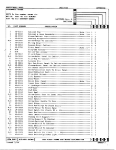 Exterior Page 2 Diagram and Parts List for 7368A  Norge Dryer
