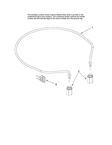 Heater Parts Diagram and Parts List for ADB1500AWQ2  Amana Dishwasher