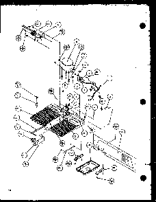 Compressor Diagram and Parts List for TX20QBG-P1111704WG  Amana Refrigerator