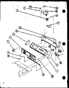 Section 5 Diagram and Parts List for LG2512 P7762230W W Amana Dryer