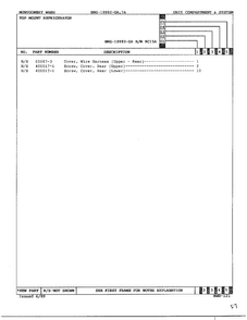 Unit Compartment And System Page 3 Diagram and Parts List for 19992A  Admiral Refrigerator