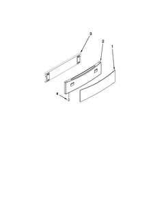 Drawer Parts Diagram and Parts List for JES9900CCB01  Jenn-Air Range