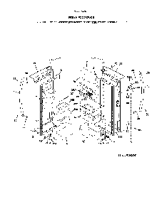 Fresh Food Doors Diagram and Parts List for 2537034241G  Kenmore Refrigerator