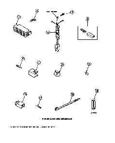 Power Cord And Terminals Diagram and Parts List for CW8202W2-PCW8202W2A  Crosley Washer