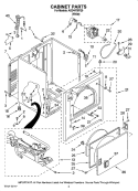 Part Location Diagram of 279854 Whirlpool PANEL