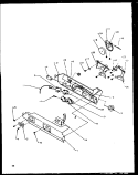 ELECTRONIC BRACKET ASSY Diagram and Parts List for GRH2202B P1168103W E Amana Refrigerator