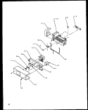 ICE MAKER Diagram and Parts List for GRH2202B P1168103W E Amana Refrigerator