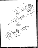 CRUSHED ICE BUCKET Diagram and Parts List for GRH2202B P1168103W E Amana Refrigerator