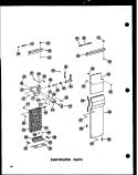 EVAP PARTS Diagram and Parts List for SRN22G-A P6020117W A Amana Refrigerator